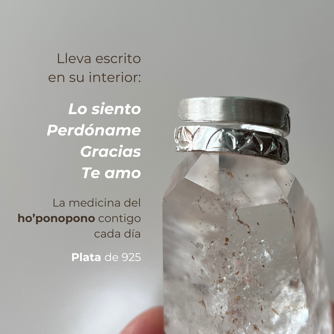Anillo HO'PONOPONO