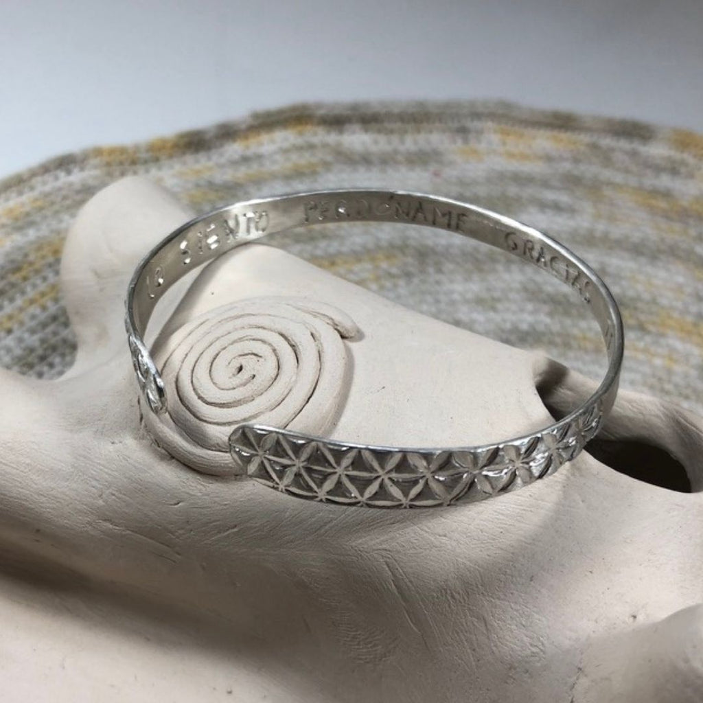 Pulsera de Plata Ho'oponopono