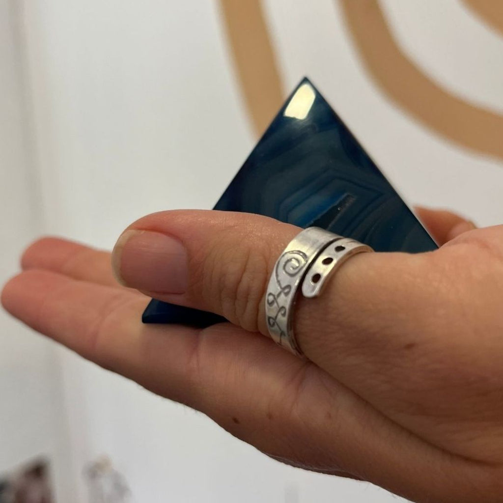 Anillo de Plata Unalome