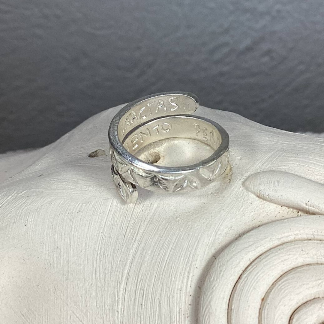 Anillo de Plata Ho'oponopono