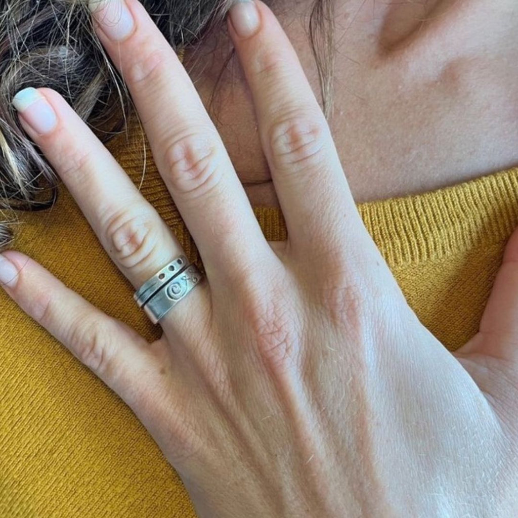 Anillo de Plata Unalome