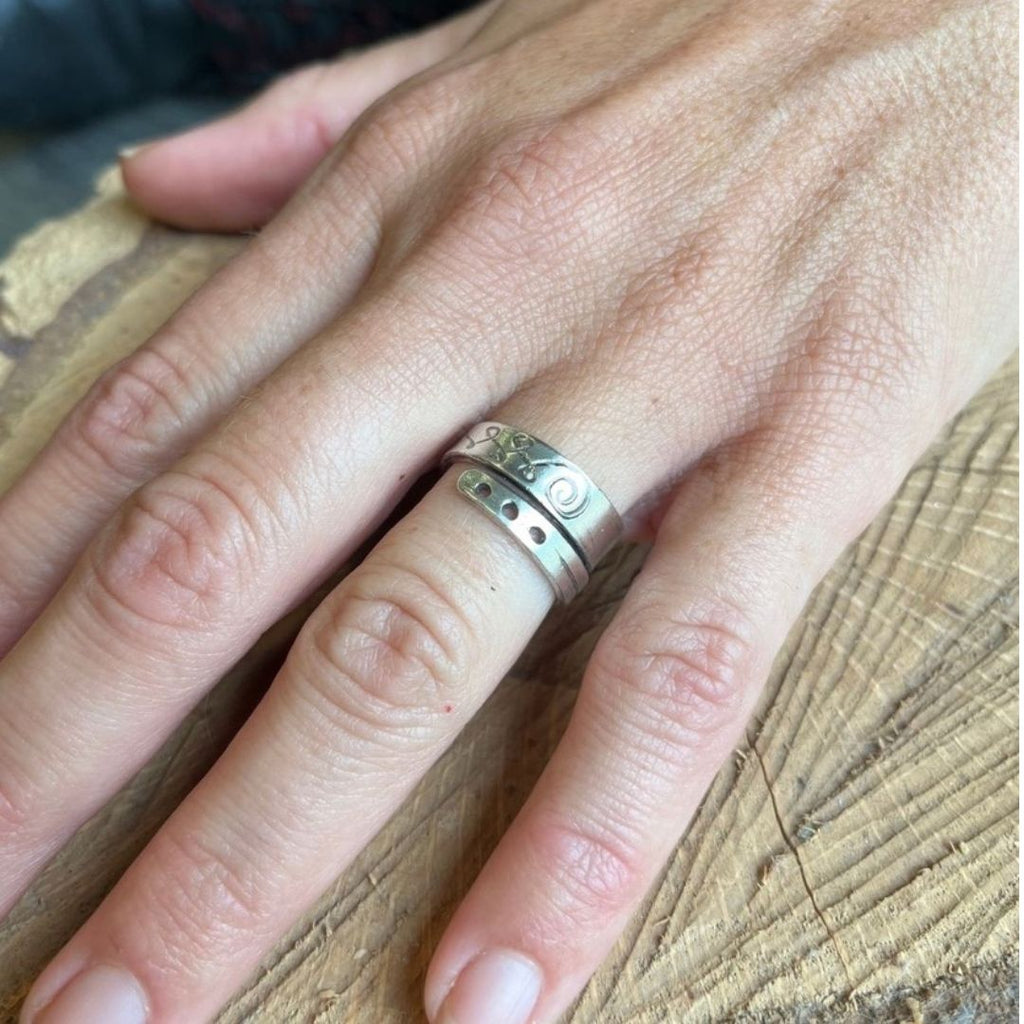 Anillo de Plata Unalome