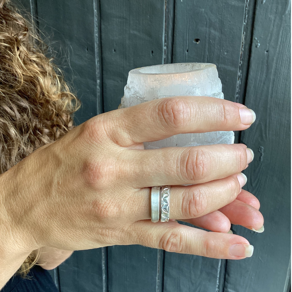 Anillo de Plata Ho'oponopono