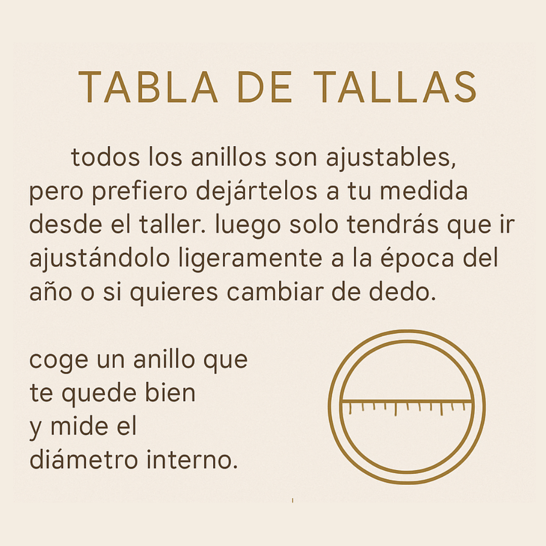 Anillo de Plata Completa y libre