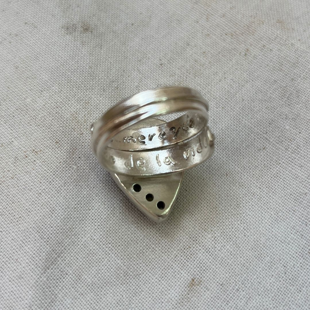 Anillo MERECEDORA de labradorita
