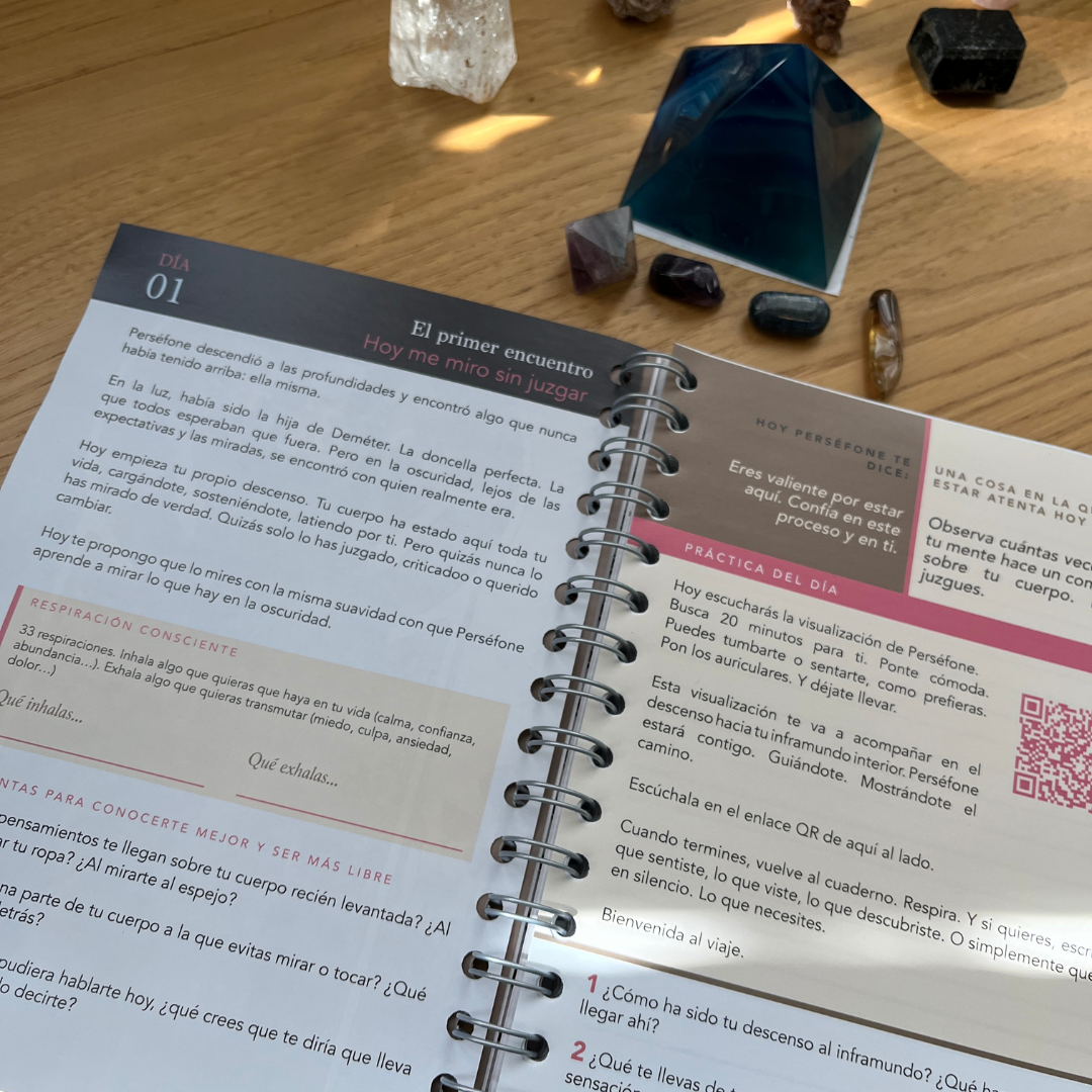 Cuaderno ritual AMANDO MI CUERPO